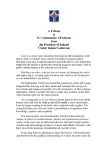 Iceland / Political geography / Europe / Guðmundur / Ólafur Ragnar Grímsson