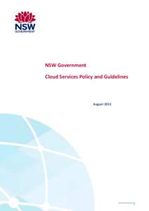 Open government / Cloud storage / Public administration / Information Technology Infrastructure Library / Data center / E-Government / IBM cloud computing / Bevil Wooding / Cloud computing / Computing / Concurrent computing