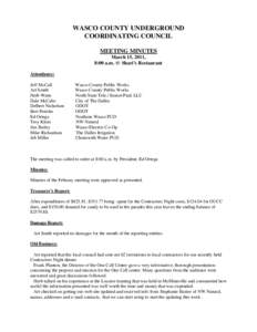 Microsoft Word - WASCO COUNTY UNDERGROUND doc Jan[removed]doc