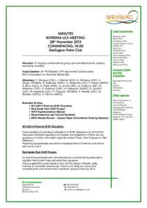 Microsoft Word - Riverina LCA Meetingdoc