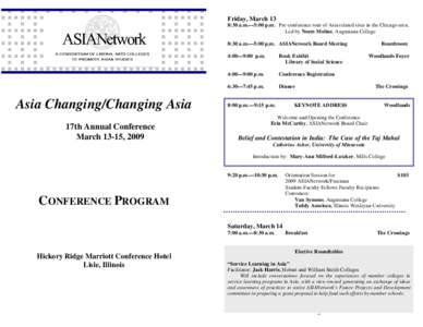 Rock Island County /  Illinois / Academia / Philosophy of education / Augustana College / Rock Island /  Illinois / Naropa University / Fairfield University / Contemplative education / Asian studies / Education / Council of Independent Colleges / North Central Association of Colleges and Schools