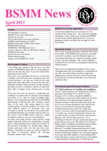 Microsoft Word - Newsletter April 2013 final.doc