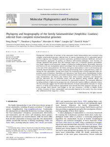 Molecular Phylogenetics and Evolution[removed]–597  Contents lists available at ScienceDirect