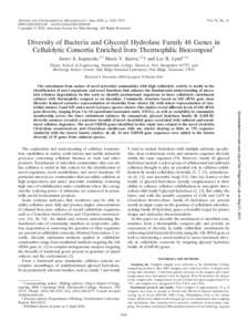 APPLIED AND ENVIRONMENTAL MICROBIOLOGY, June 2010, p. 3545–[removed]/$12.00 doi:[removed]AEM[removed]Copyright © 2010, American Society for Microbiology. All Rights Reserved. Vol. 76, No. 11