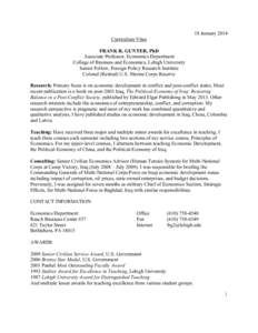 Microsoft Word - Gunter Resume 18Jan14.docx