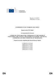 EUROPEAN COMMISSION Brussels, [removed]SWD[removed]final