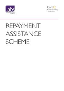 REPAYMENT ASSISTANCE SCHEME WHAT IS THE REPAYMENT