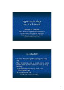 Microsoft PowerPoint - HypermediaMapsandtheInternet