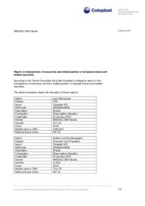 Stock market / OMX / NASDAQ OMX Group / NASDAQ / Strike price / Insider trading / Financial economics / Investment / Financial system