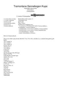 Microsoft Word - Tramontana Sennebogen Kupa Versenykiírás 2016