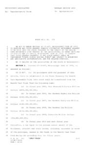 MISSISSIPPI LEGISLATURE  REGULAR SESSION 2006 By: