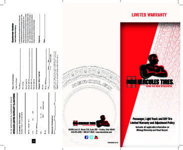 HERC Terra Trac Tread Pattern