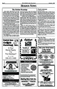 Page 10  THE LANDMARK Holden, Massachusetts December 7, 2006