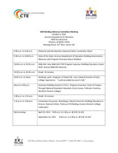 Microsoft Word[removed]14_ADE Welding Advisory Committee Meeting Agenda.docx