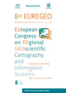 Catalunya  Freistaat Bayern 8th EUREGEO Barcelona | Catalonia | Spain | june 15th - 17th 2015