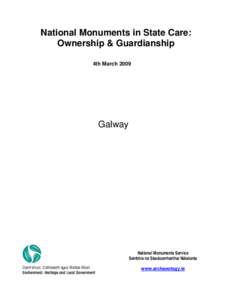 National Monument / Galway / Athenry / Annaghdown / Claregalway Friary / Abbeyknockmoy / Scheduled monument / Claregalway / Geography of Ireland / County Galway / Provinces of Ireland