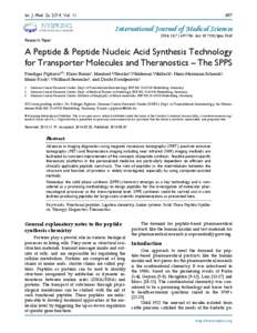 Peptides / Chemical synthesis / Solid-phase synthesis / Amino acid / Signal peptide / Peptidomimetic / Bio-Synthesis /  Inc. / Fluorenylmethyloxycarbonyl chloride / Chemical biology / Chemistry / Biology / Biochemistry