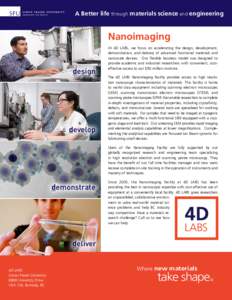 A Better life through materials science and engineering A Better life through materials science and engineering Nanoimaging design