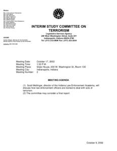 Members Rep. Linda Lawson, Chairperson Rep. Scott Reske Rep. Dan Stevenson Rep. Robert Alderman Rep. Michael Murphy