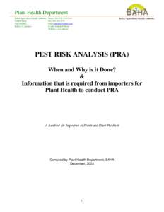 Pest / Cayo District / International relations / Political geography / Americas / Belize / Agriculture / Agreement on the Application of Sanitary and Phytosanitary Measures