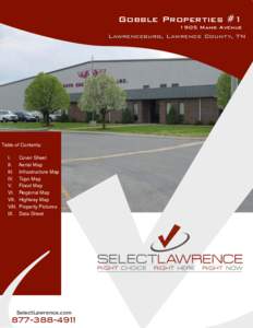 Gobble Properties #Mahr Avenue Lawrenceburg, Lawrence County, TN  Table of Contents: