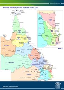 Telehealth Site Map by Hospital and Health Service Areas | Department of Health