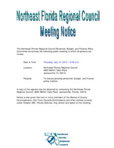 Microsoft Word - NEFRC Meeting Notice 2014_July.doc