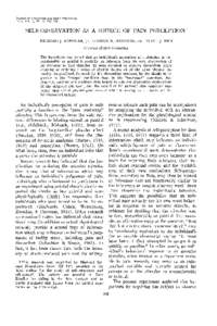 Journal of Personality and Social Psychology 1968, Vol. 5, No. 3, SELF-OBSERVATION AS A SOURCE OF PAIN PERCEPTION1 RICHARD J. BANDLER, Jit., GEORGE R. MAUARAS, AND DARYL J. BEM Carnegie-Mellon University