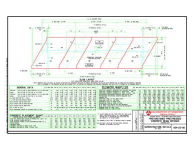 | - | ABUTMENT BRGS.  | ABUT. BRG. - | PIER | PIER - | PIER