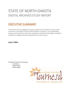 Microsoft Word - FINAL Executive Summary_Digital Archives Study_2014-06-03_corrected