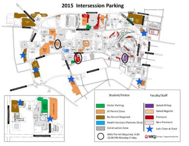 2015 Intersession Parking  He Lo lm t