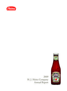 Economy of the United States / H. J. Heinz Company / Heinz Tomato Ketchup / Regulation S-K / Henry J. Heinz / Form 10-K / The Great Atlantic & Pacific Tea Company / Ketchup / Supermarket / Food and drink / Food industry / SEC filings