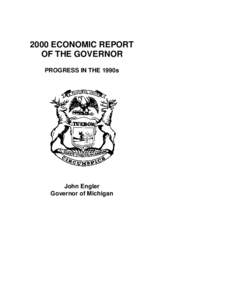 2000 Economic Report of the Governor