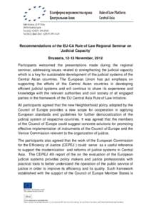 Microsoft Word - 121114_RS Brussels_Recommendations_Judicial Capacity_e