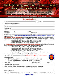 2015 OH Registration Form.indd