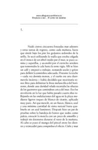 www.alfaguara.santillana.es Empieza a leer... El pintor de batallas 1.  Nadó ciento cincuenta brazadas mar adentro