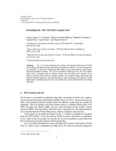 **Volume Title** ASP Conference Series, Vol. **Volume Number** **Author** c **Copyright Year** Astronomical Society of the Pacific