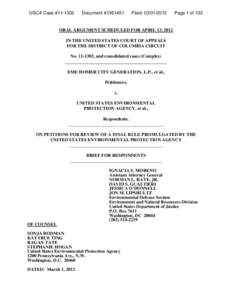 United States Environmental Protection Agency / Environment of the United States / Chevron U.S.A. /  Inc. v. Natural Resources Defense Council /  Inc. / Clean Air Act / Environmental law / Regulation of greenhouse gases under the Clean Air Act / New Source Review / Air pollution in the United States / Law / 88th United States Congress