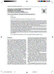 Journal of the Czech Geological Society 46/3ñ[removed]