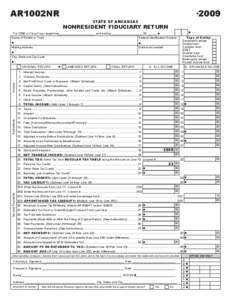 AR1002NR[removed]STATE OF ARKANSAS