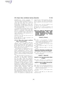 Off. of Spec. Educ. and Rehab. Services, Education rehabilitation service program for American Indians with disabilities. (b) Inter-tribal agreement. A grantee under this part may enter into an inter-tribal arrangement w