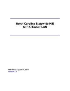 North Carolina Statewide HIE