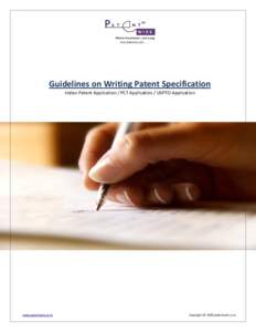 Microsoft Word - Guidelines on Writing Patent Specification