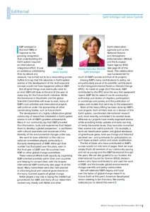 Editorial Sybil Seitzinger, Sybil Seitzinger Executive and James Director,