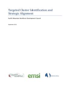 Business cluster / Strategic management / Workforce development / Innovation / Structure / Export / Science / Business / Economics / Economic geography / Economic development