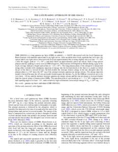 The Astrophysical Journal, 727:132 (9pp), 2011 February 1  C[removed]doi:[removed]637X[removed]