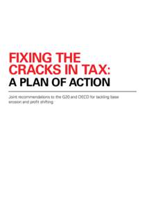 fixing the cracks in tax: a plan of action