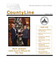 Nebraska Association of County Officials  CountyLine January, 2010