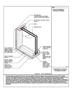 Building Envelope Design Guide: Schematic of Poor Glazing System Detail