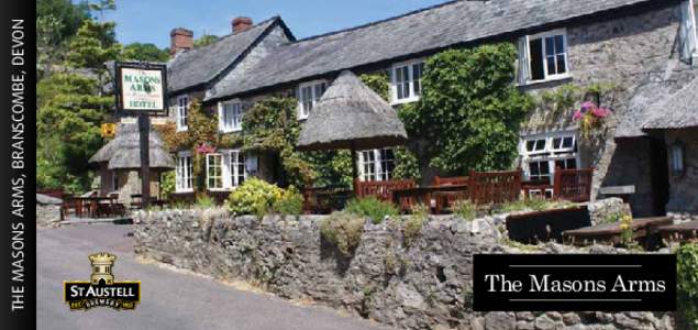 THE MASONS ARMS, BRANSCOMBE, DEVON  The Masons Arms The Masons Arms